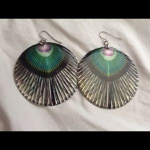 Peacock Earrings
