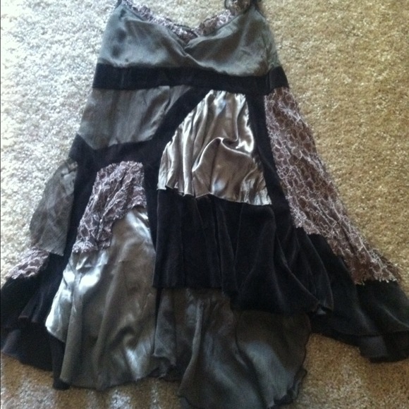 Beautiful patchwork dress medium summer dress