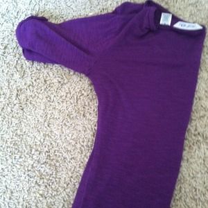 Purple Half sleeve