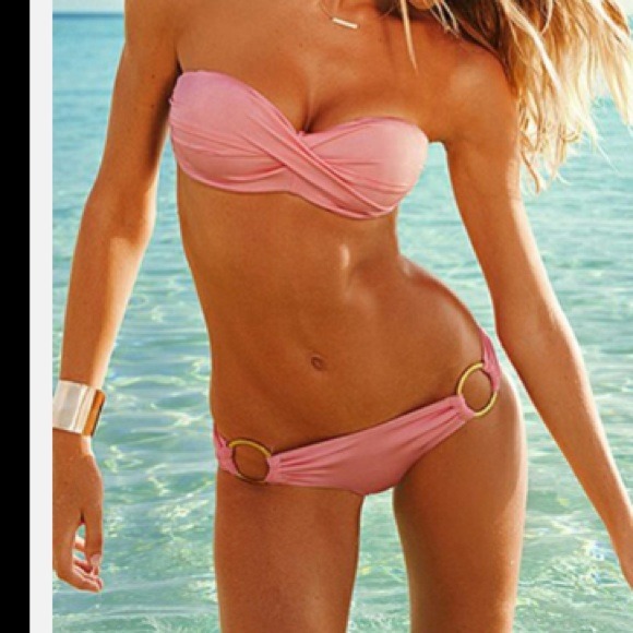 ❌Sold❌Shimmery pink VS bikini bottoms