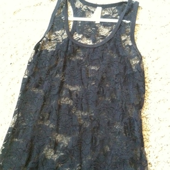 Floral lace shirt