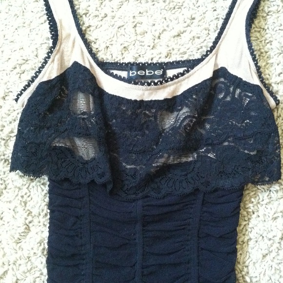 Lace stretchy top