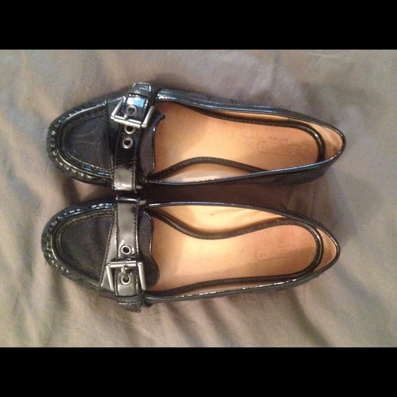 Genuine Coach driving moccasins