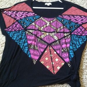 Tribal printed shirt