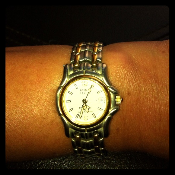 Gold & silver watch