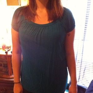 Teal/Blue Short Sleeve Shirt