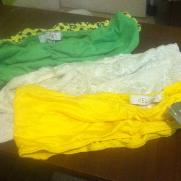 ✋RESERVED✋ Bundle of Bandeau's