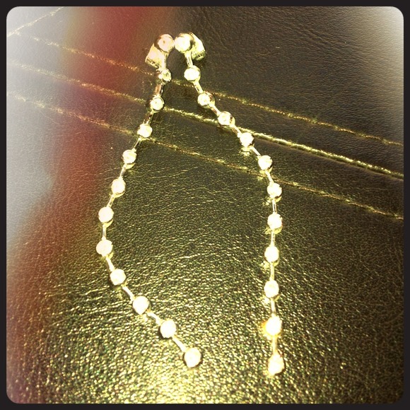 Rhinestone earrings