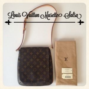 💖👜💯Authentic Louis Vuitton Musette Salsa 👜💖