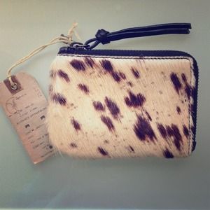 ❌SOLD❌ All Saints Jackson Wallet pony/calf hair