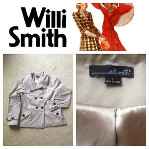 Large - Willi Smith - Short Peacoat - Tan