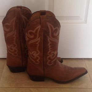 🐎Genuine leather western boots