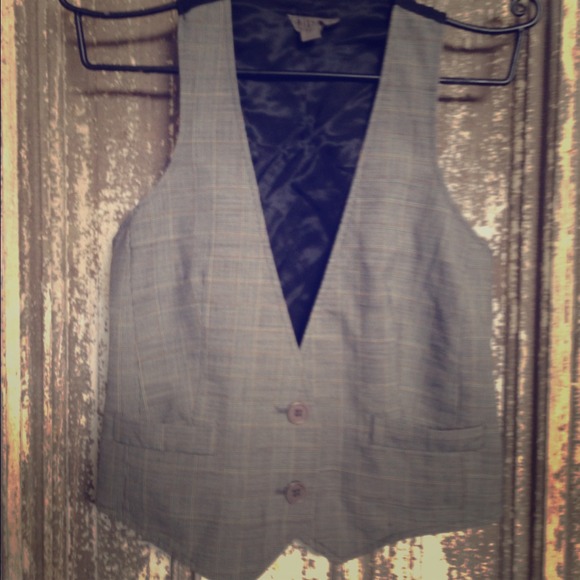 Grey vest SOLD!!