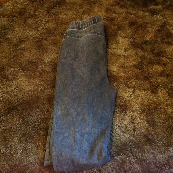 acid wash jeggings