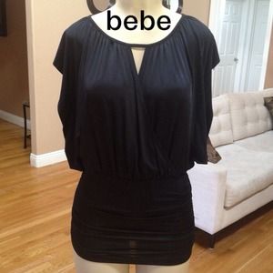 Bebe black dress/top