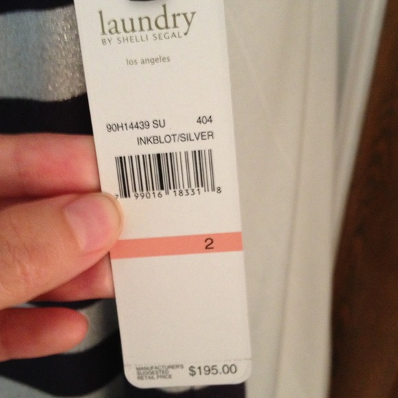 NWT Laundry by Shelli Segal dress size 2 - Picture 3 of 4