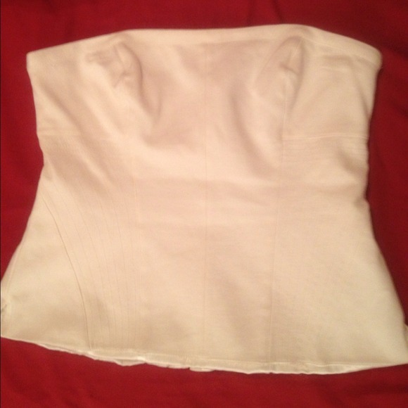 ⛔SOLD⛔WHBM Strapless bustier EUC - Picture 2 of 4