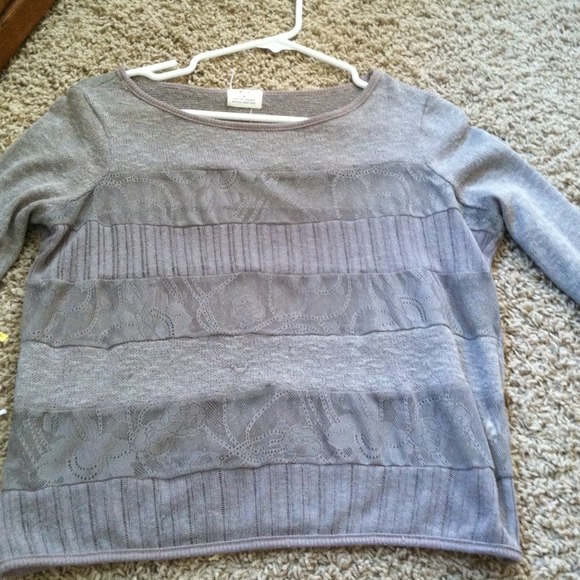 Lace long sleeve