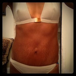 Calvin Klein nude bathing suit bikini