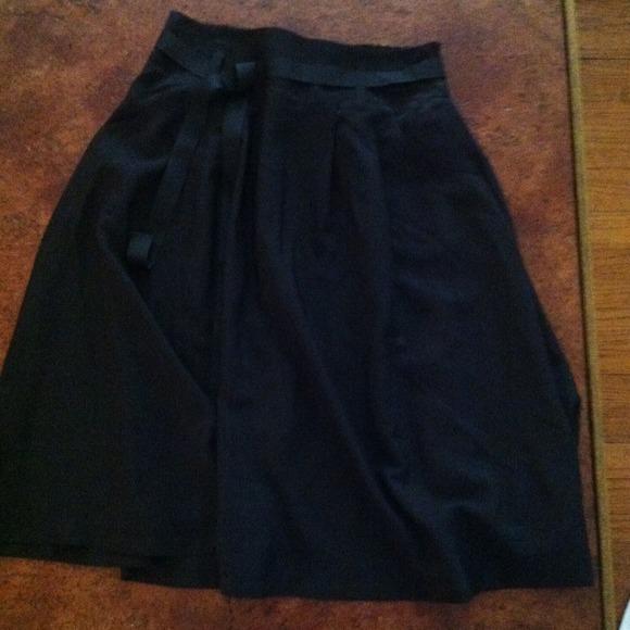 Black a-line Skirt