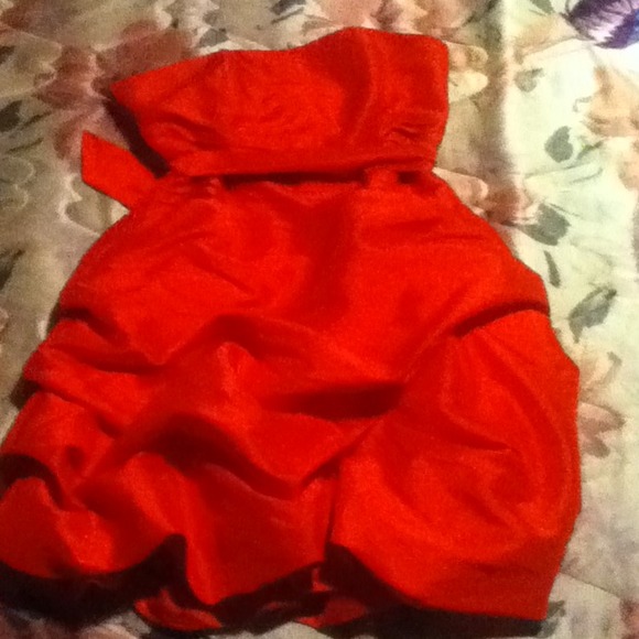A red prom dress :)