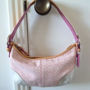 Authentic Coach hand bag