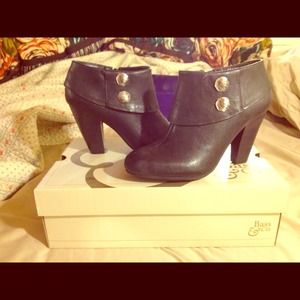 Bass leather booties