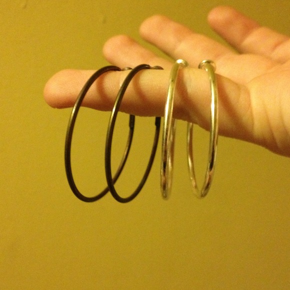 Hoop earrings