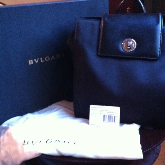 Bvlgari backpack handbag
