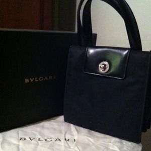 Bvlgari purse with attachable strap