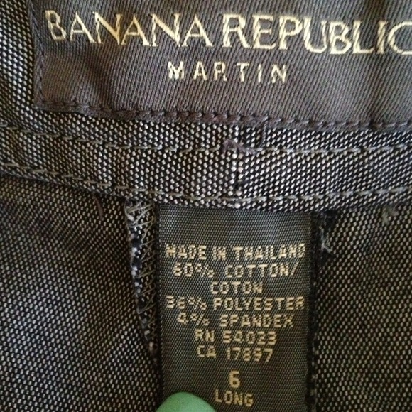 Banana republic grey pants Martin style size 6