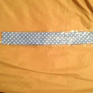 SOLD ❌Blue polka dot wire headband - Modcloth NWT