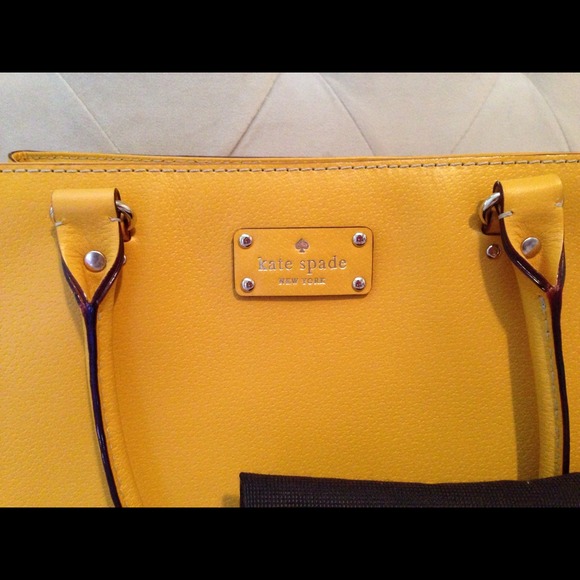 kate spade Bags Mustard Yellow Handbag Poshmark