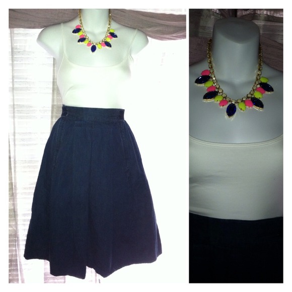 Blue Jean Calvin Klein Skirt
