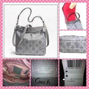 ✨NEW AUTHENTIC COACH✨ Ashley Dotted Art Hippie 👜❤