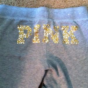 Victoria's Secret PINK cutoff sweatpants