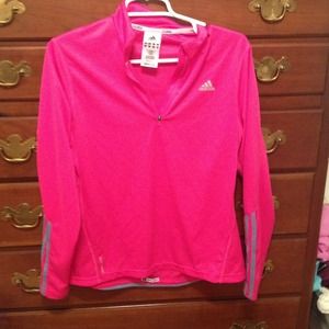 Pink Adidas pullover!!