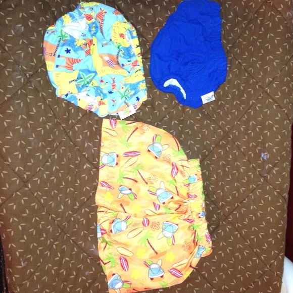 3 swim diapers