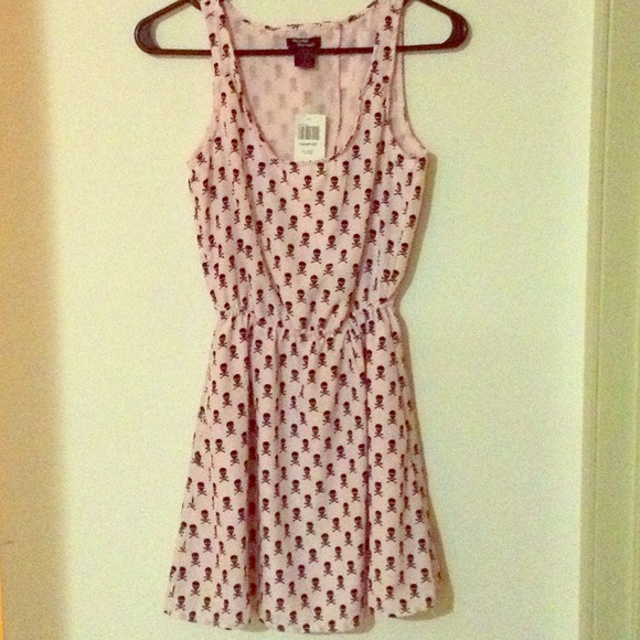 Baby Pink Skull Dress