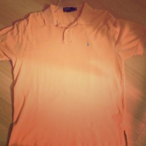 Polo Ralph Lauren light orange polo shirt