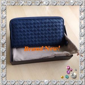 SOLD long wallet dark blue