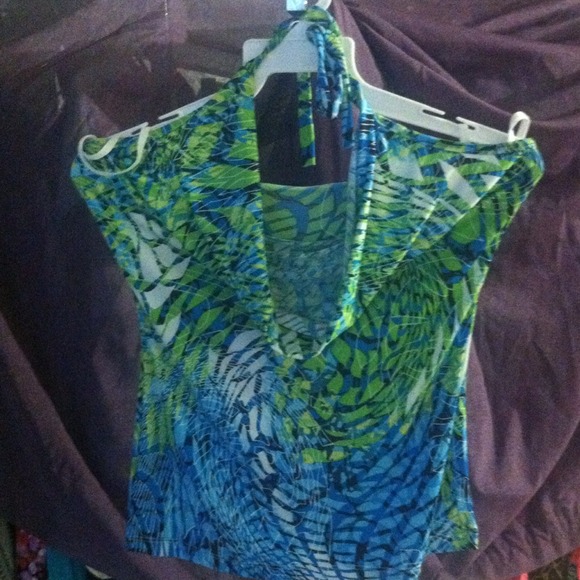 Multi-colored halter - Picture 2 of 3
