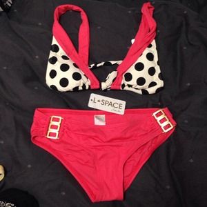 Brand new L*Space bikini top S