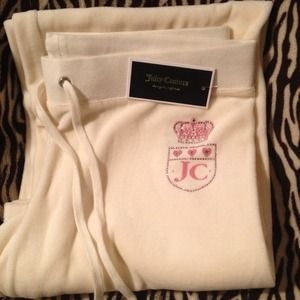Juicy Couture Ivory Sweatpants