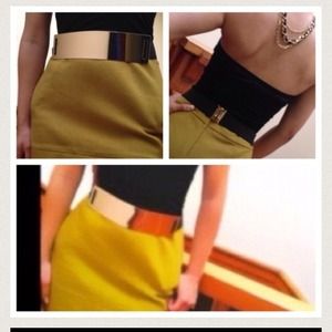 Gold Metallic belt