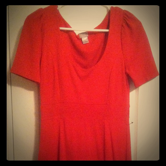 Red dress