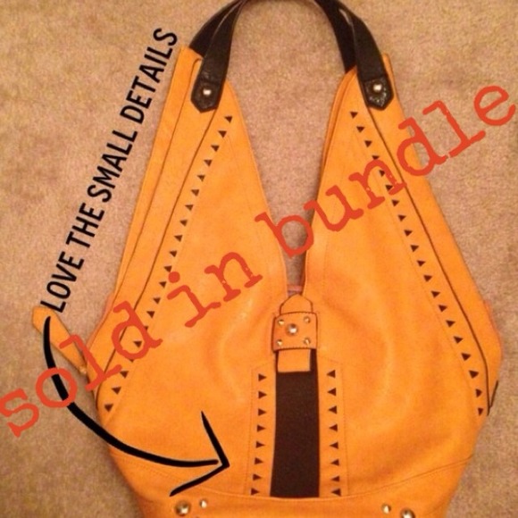 Mustard Yellow Hobo/Bucket Bag