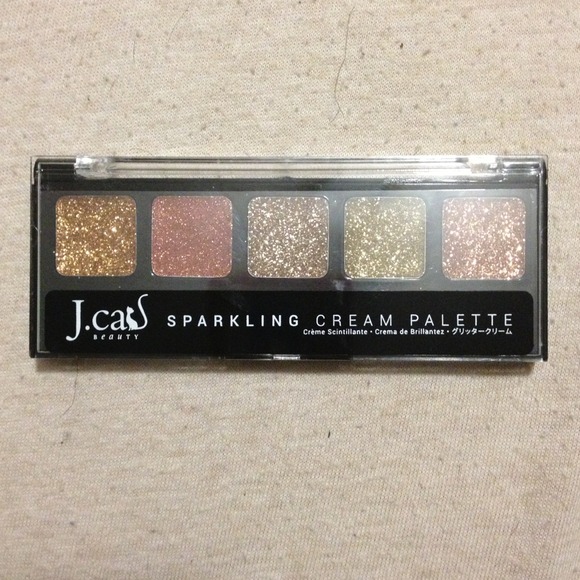 JCat Sparking Cream Palette body glitter