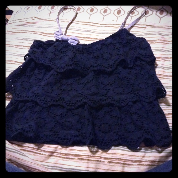 Tank top navy blue