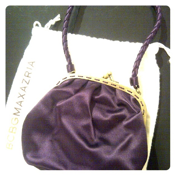 **SOLD ON CL**BCBGMaxAzria purple purse/clutch